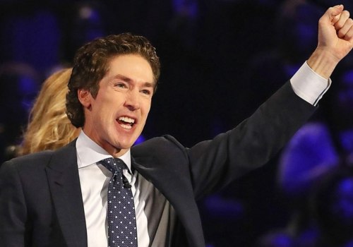 How much money did the plumber find Joel Osteen?